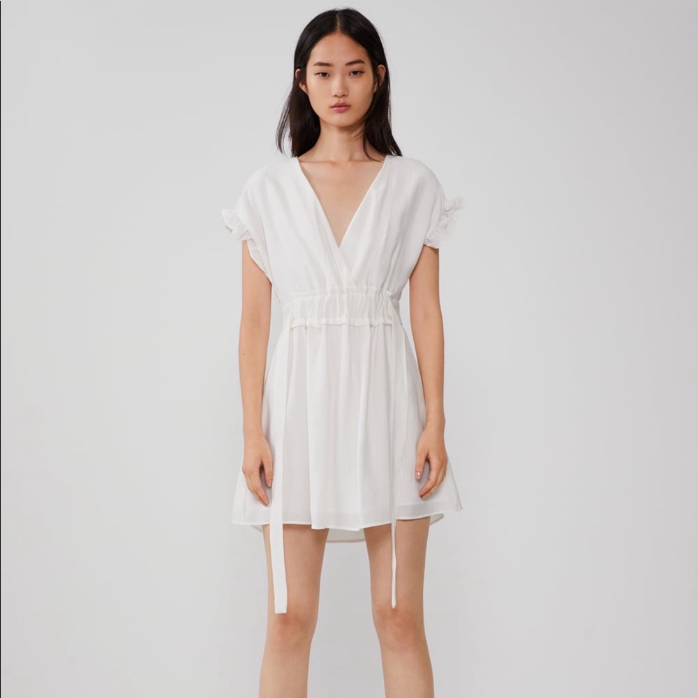 Dress with bows